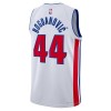 Dres Detroit Pistons Bojan Bogdanovic 44 Nike 2022-23 Association Edition Bijela Swingman